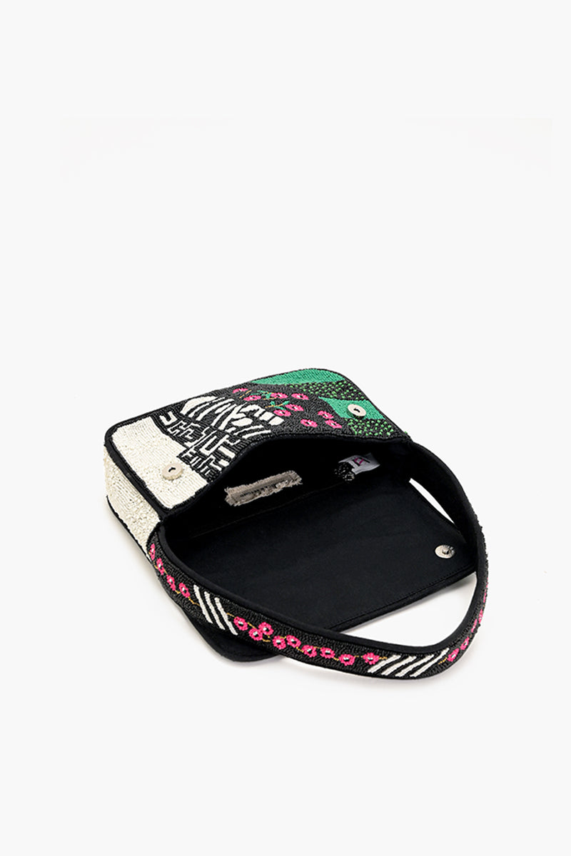 Enchanted Beaded Shoulder Bag