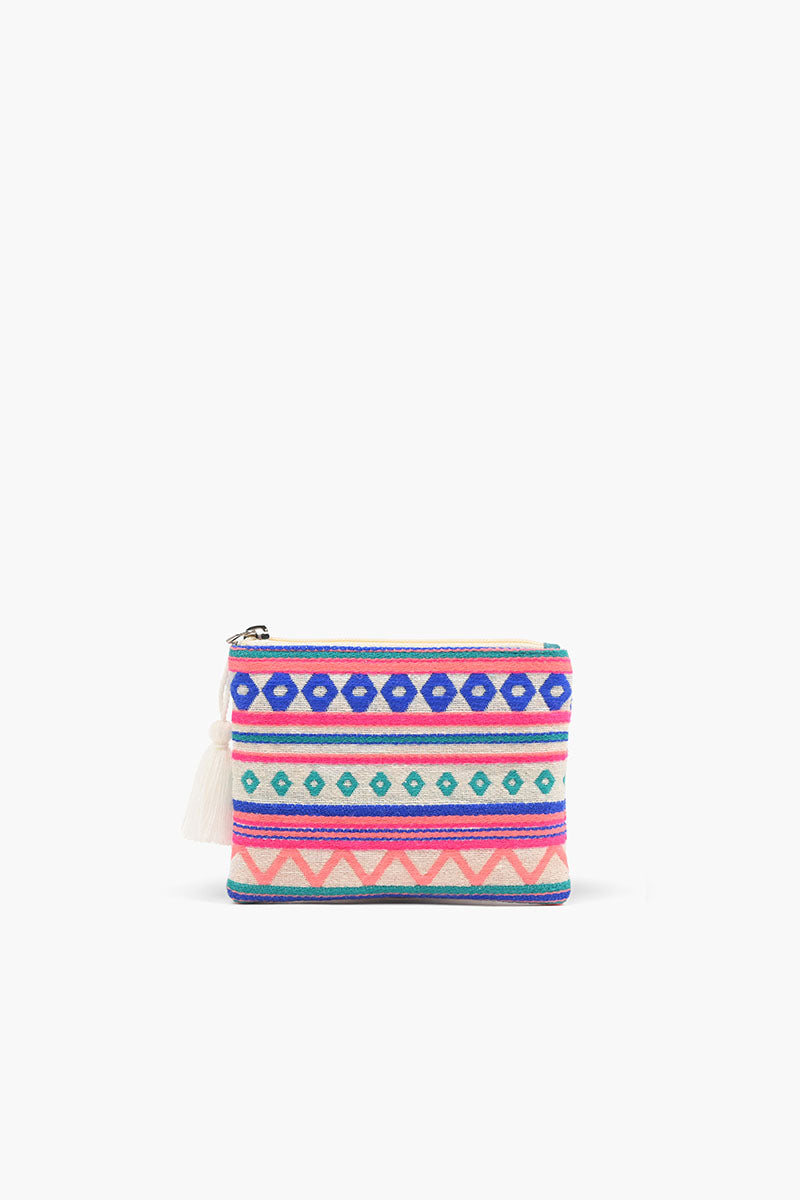 Multi Handwoven Jacquard Coin Bag