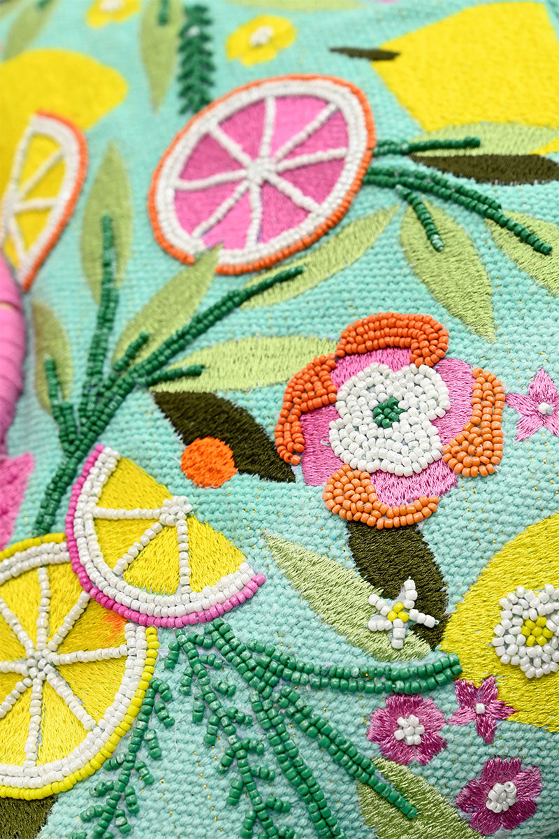 Citrus Blueberry Infusion Crossbody Tote