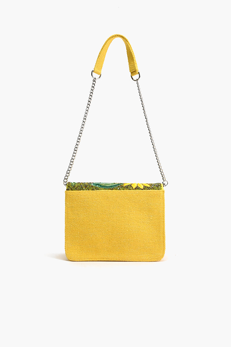 Joyful Blooms Sunflower Shoulder Bag