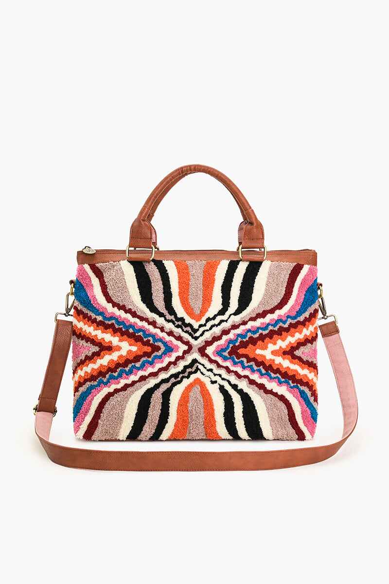 The Soho tan Tufted Tote