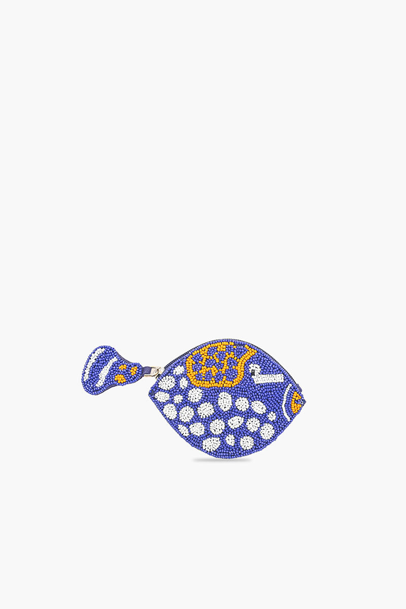 Fish & Fins Mini Coin Pouch - Reef Splash