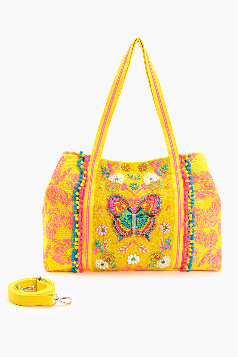 Butter Me Up Embellished Tote