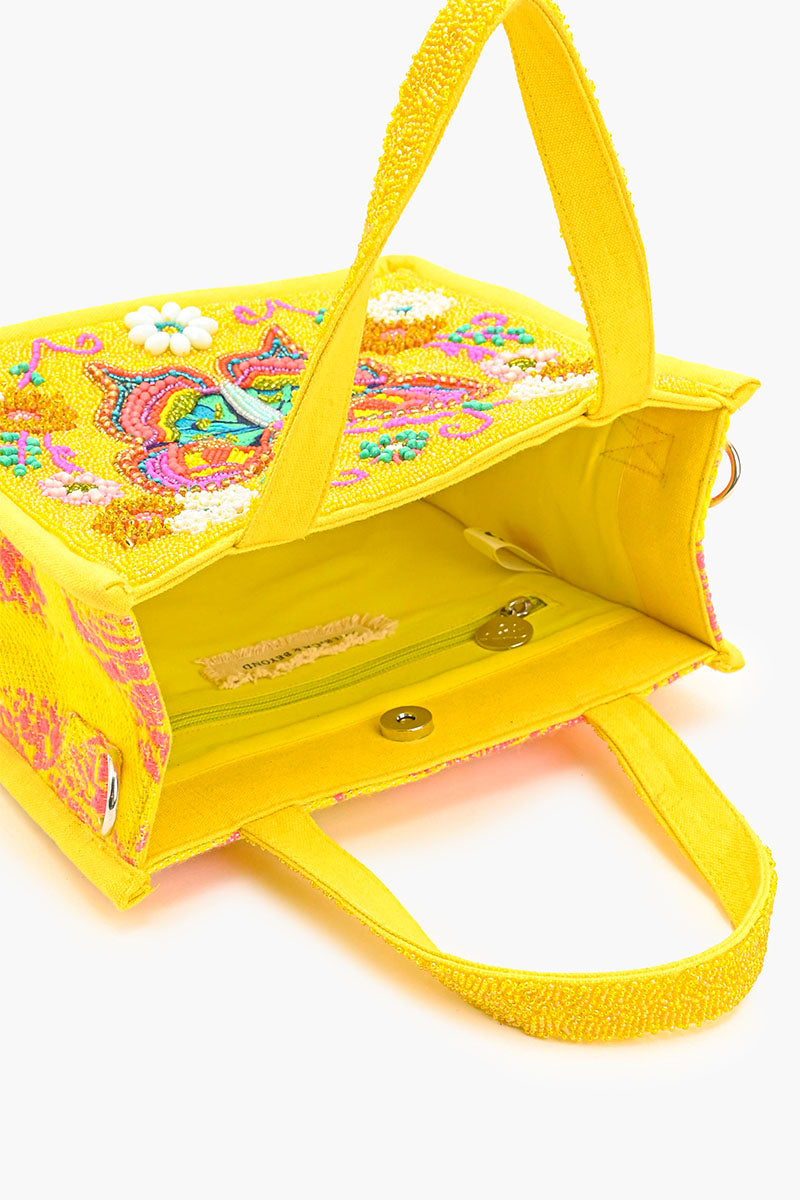 Butter Me Up Embellished Handbag