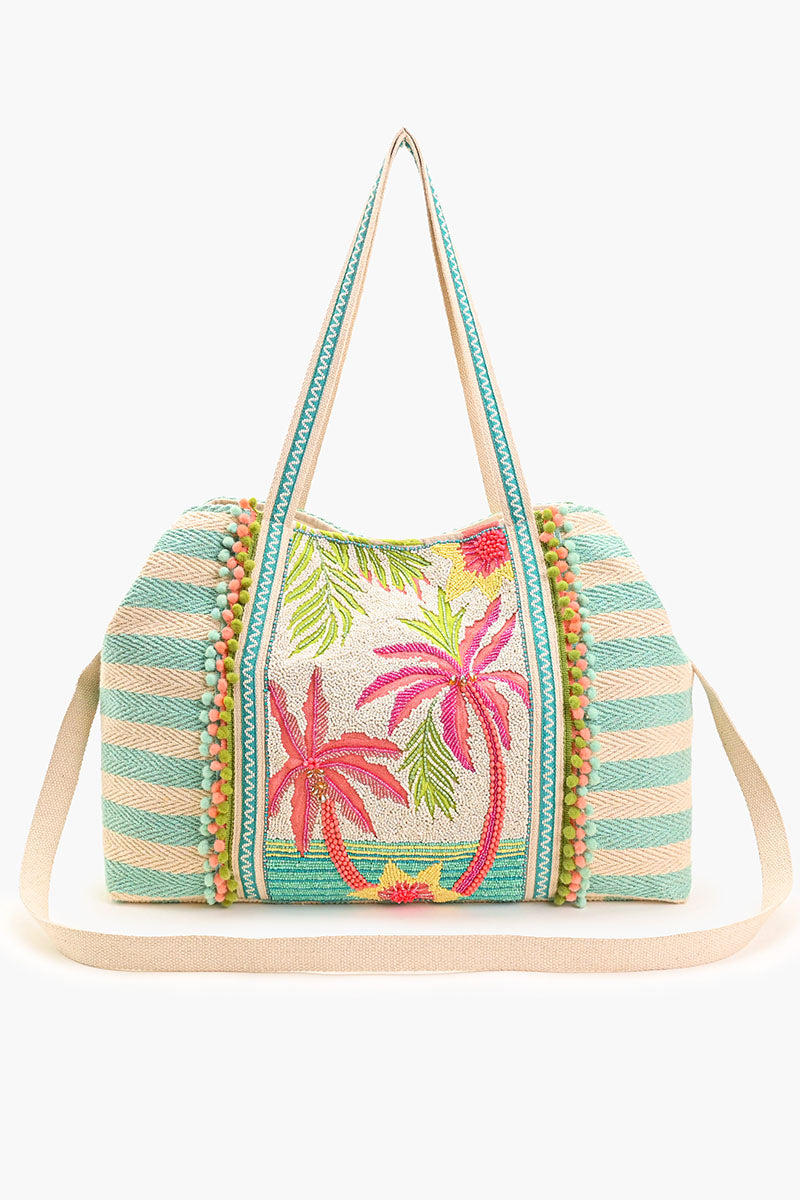 beyond tote travel bag Ball Poor - Baseball based outer fabric delivers a unique crinkled texture with a lightweight feel inspired by technical outerwear Beyond the Beach Tote Bag