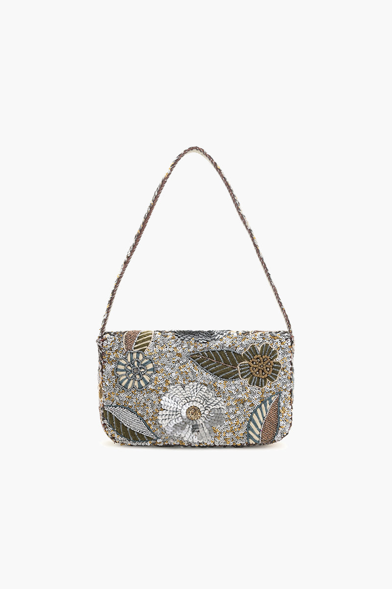 Golden Hour Shimmer Shoulder Bag