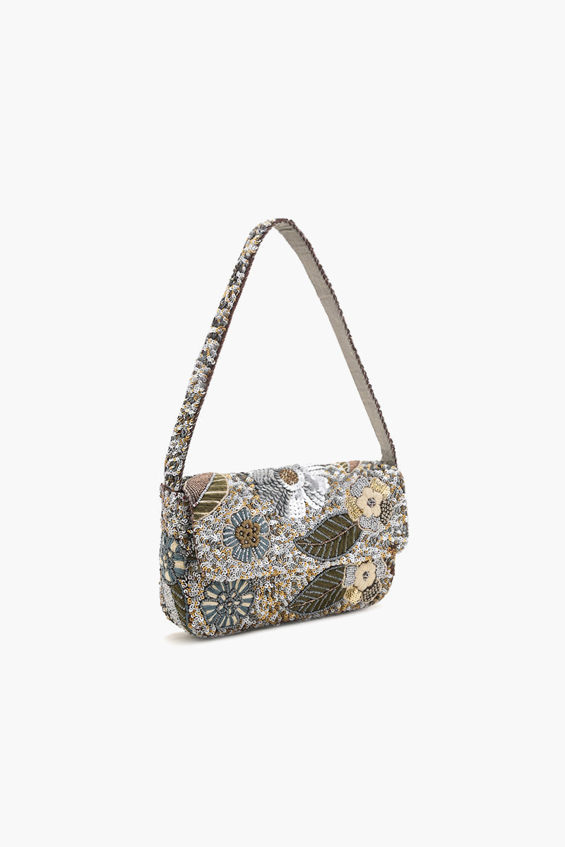 Golden Hour Shimmer Shoulder Bag