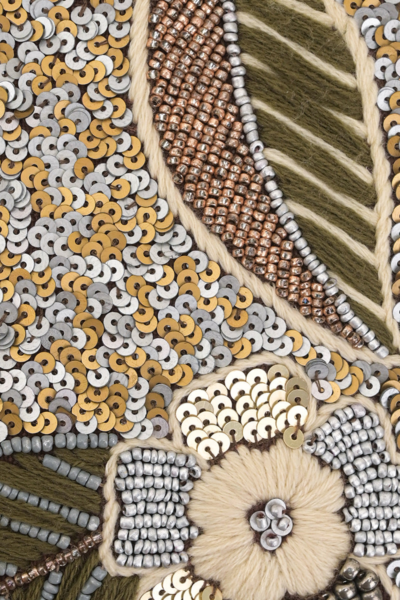 Golden Hour Shimmer Shoulder Bag