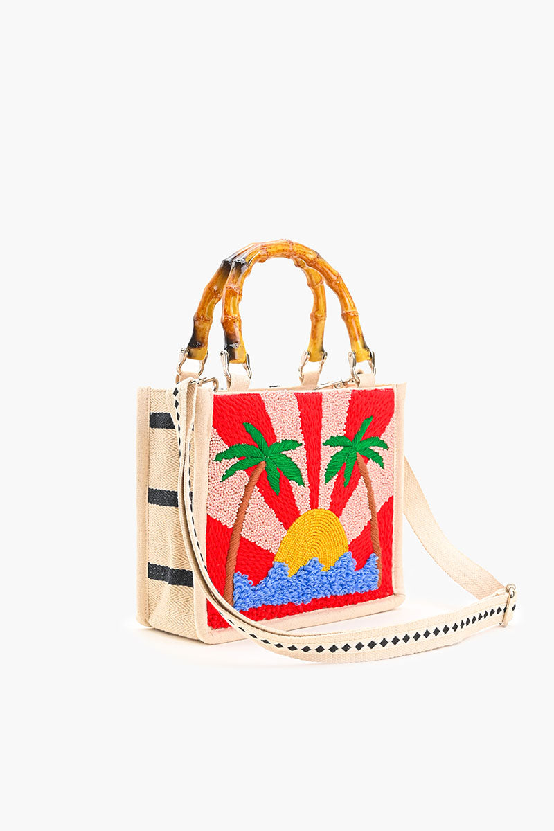 Tropic Like It's Hot Embellished Handbag