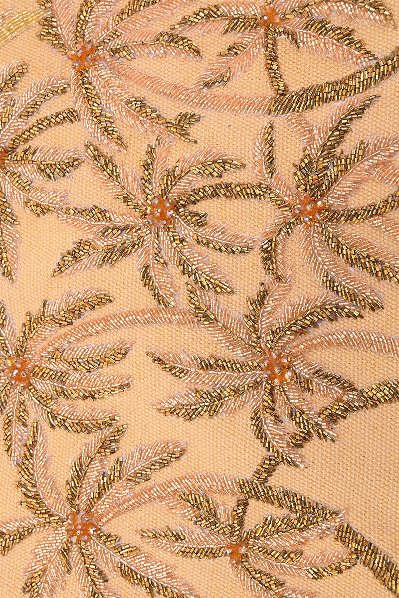 Palm Dunes Embellished Handbag