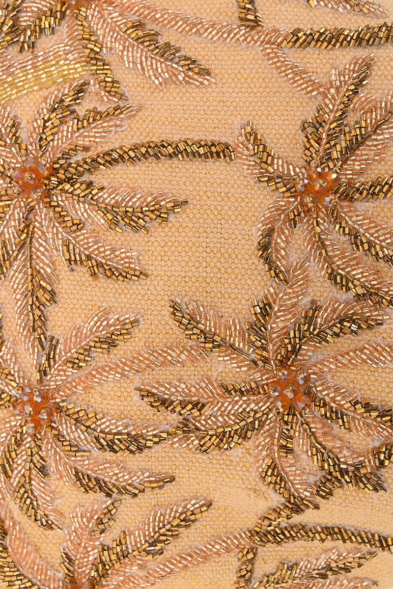 Palm Dunes Embellished Mini Tote