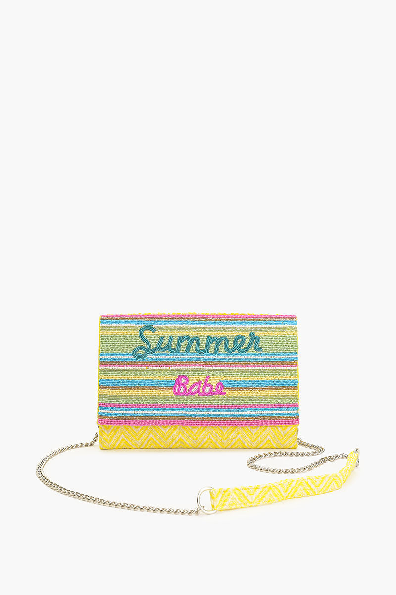 Summer Babe Stripe Clutch