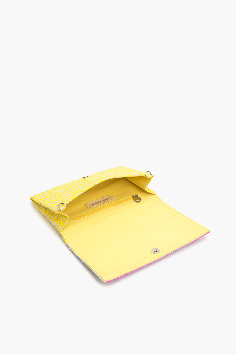 Summer Babe Stripe Clutch