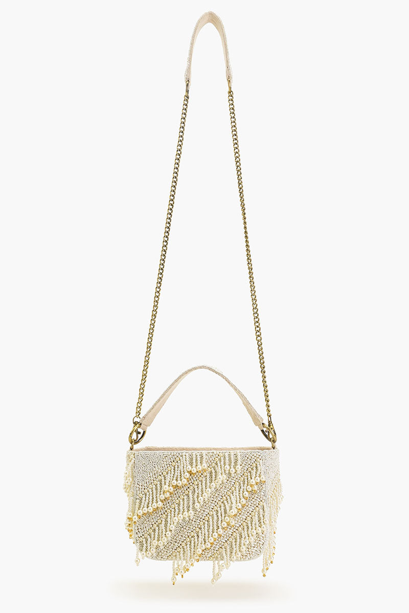 White Eden Bucket Bag