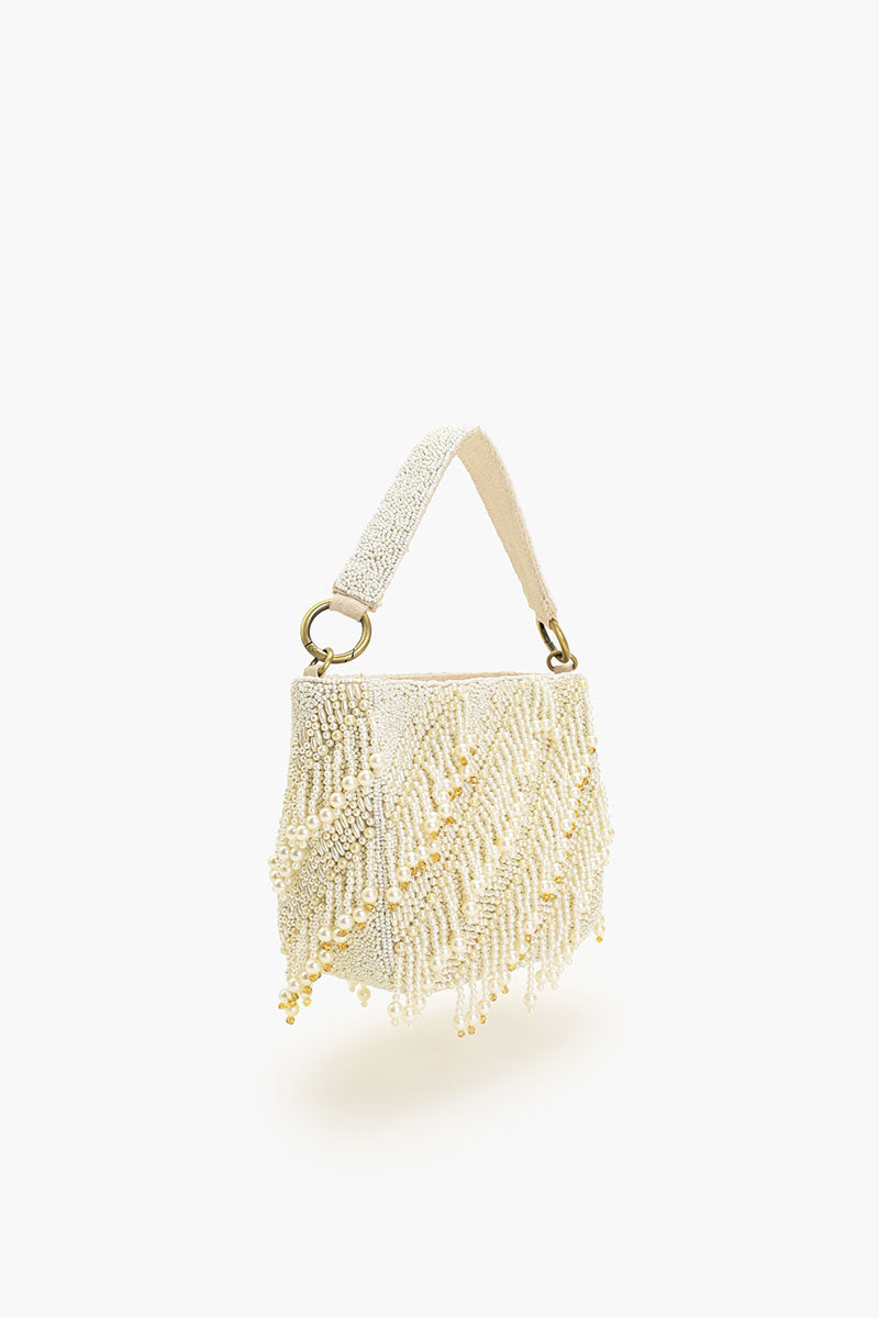 White Eden Bucket Bag