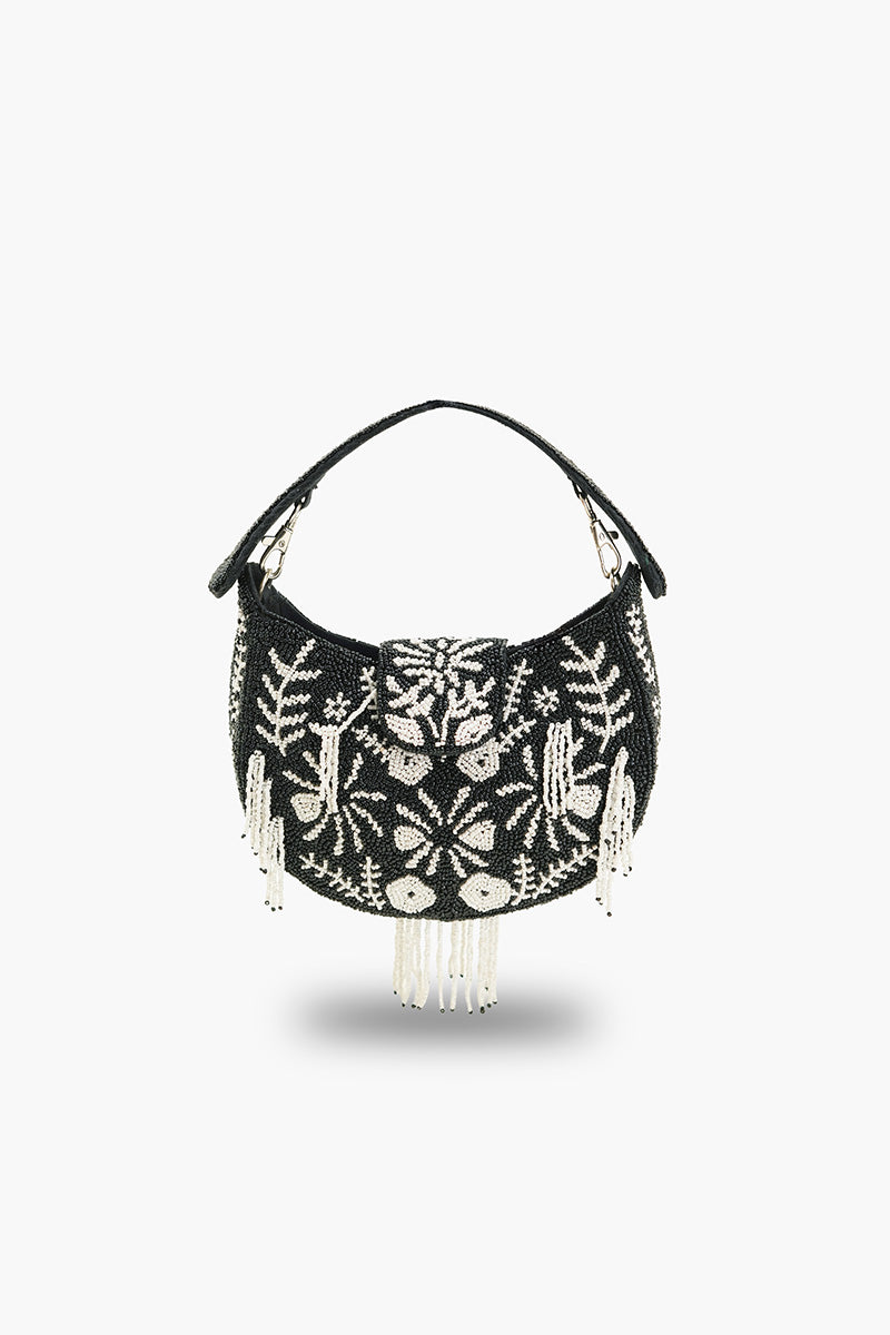 Nightfall Beaded Handheld Bag