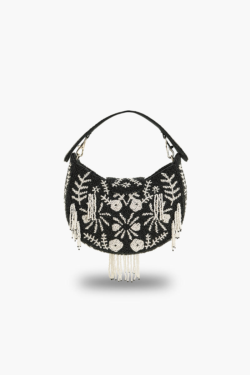 Nightfall Beaded Handheld Bag