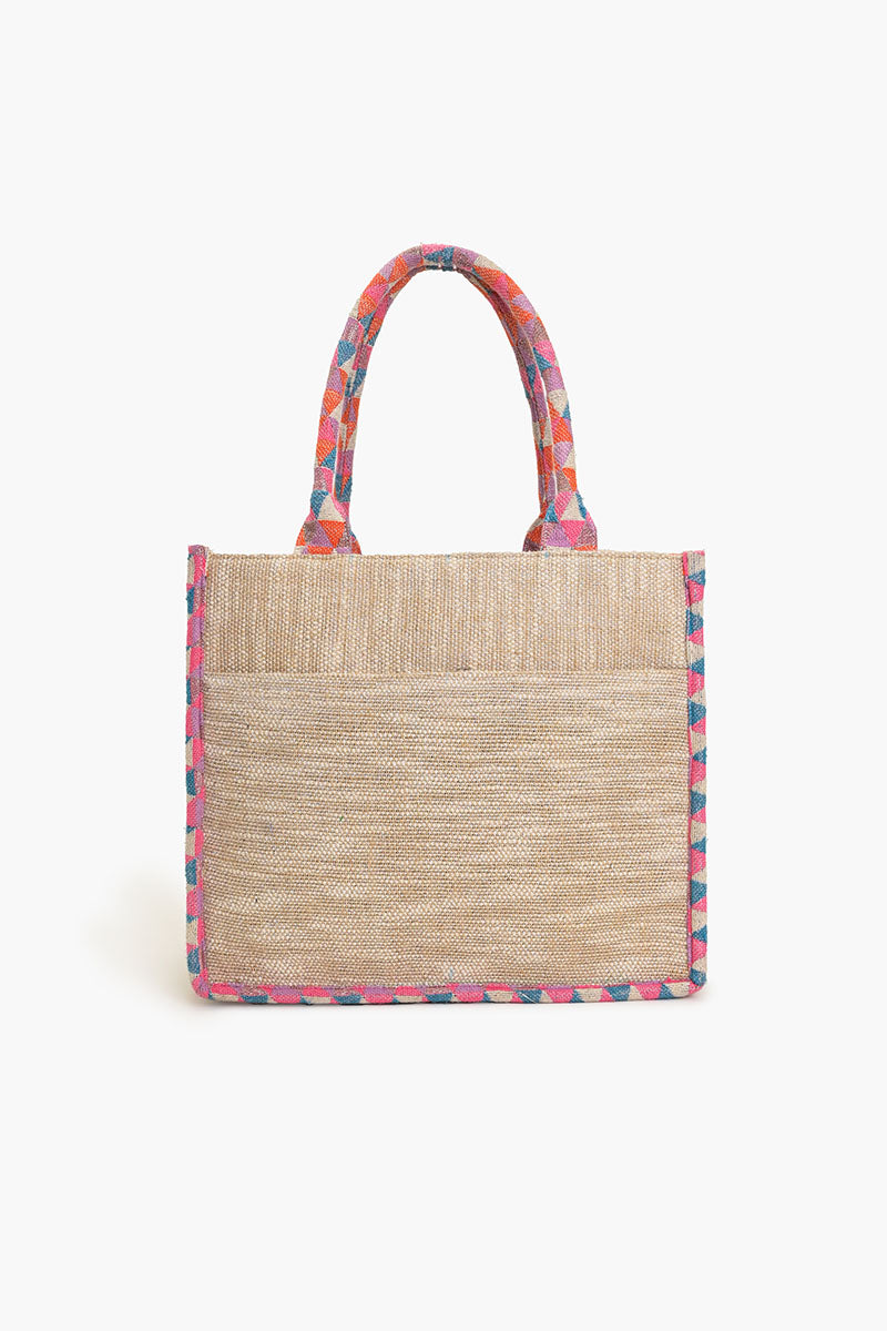 Crab Shell Embelished Tote