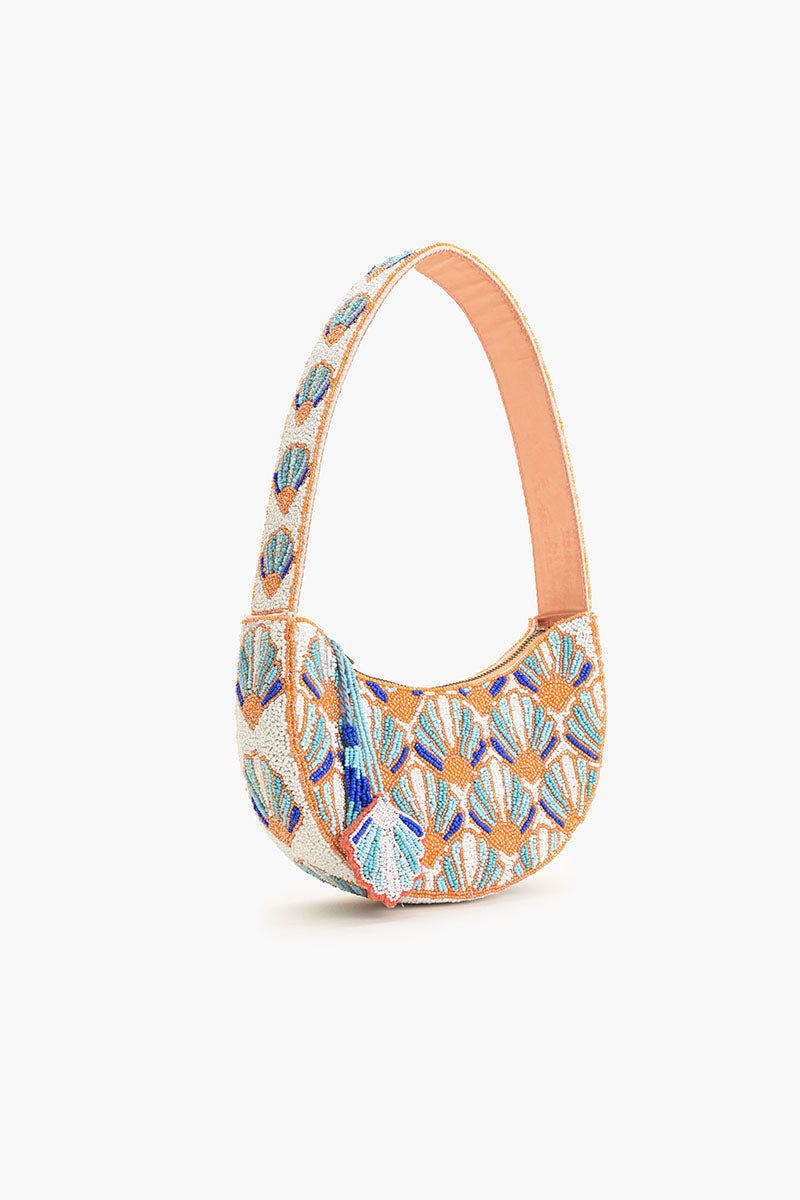 Shell Crescentic shoulder Bag