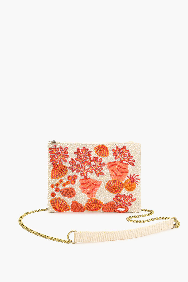 Coral Reefs Top Zip Pouch | America & Beyond