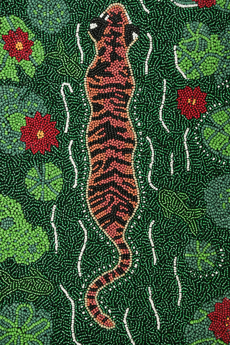 Into The Wild Beaded Tote