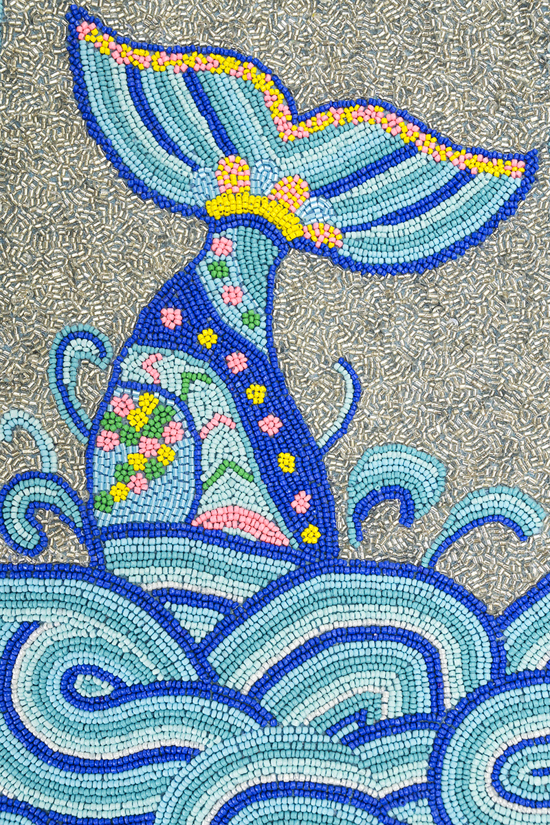 The Little Mermaid Beaded Tote