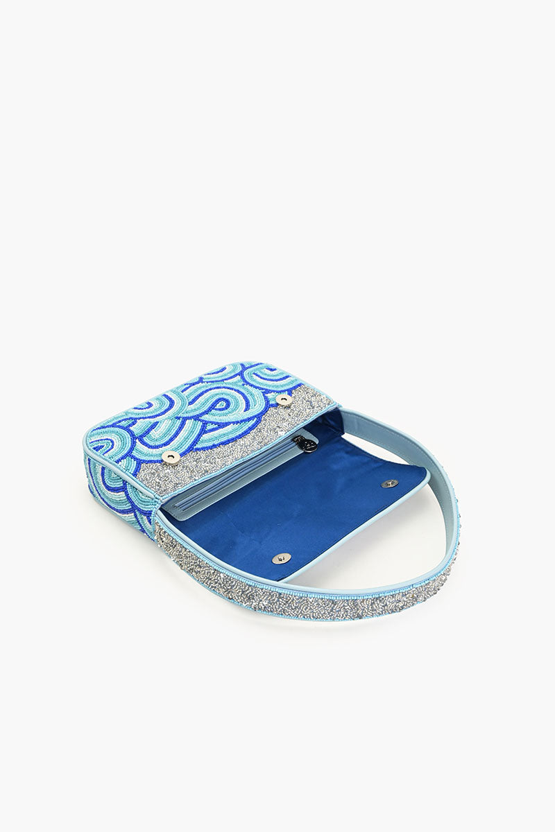 The Little Mermaid Beaded Shoulder Bag