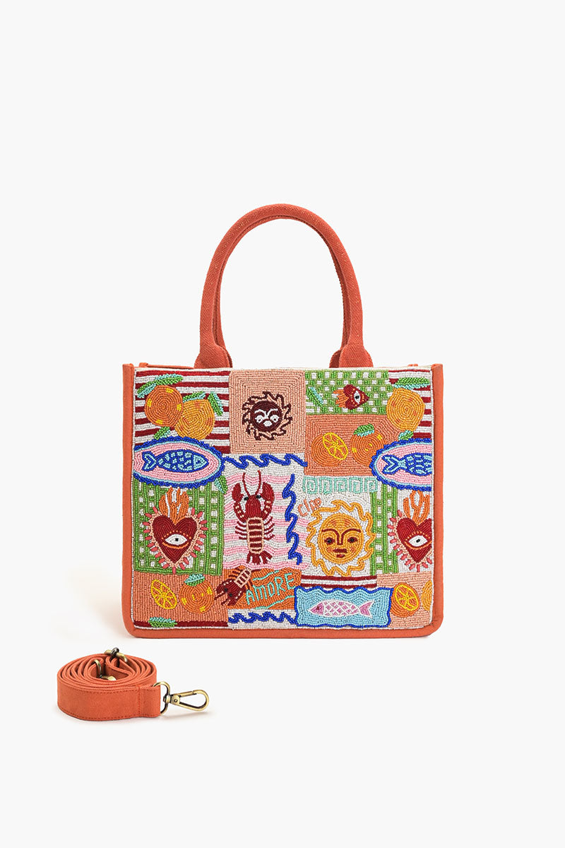 【完売品】Ameri vintage L BALL BEADS BAG Make Lemonade Shoulder Bag | America & Beyond