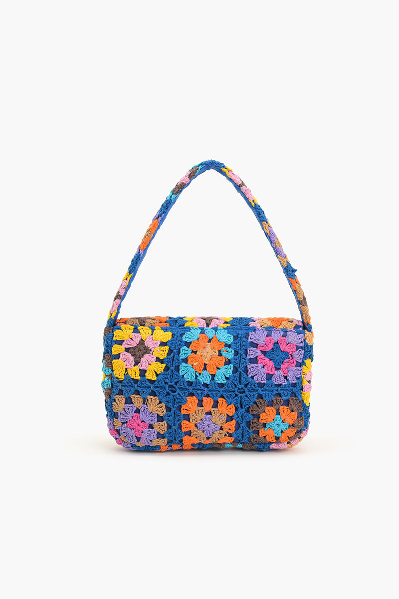 Stitch Please Blue Shoulder Bag