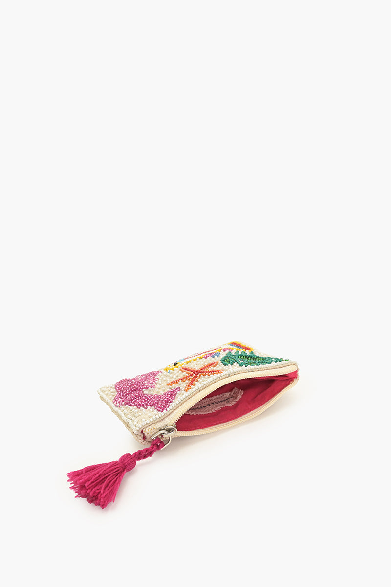 Underwater Tales Beaded Coin Pouch