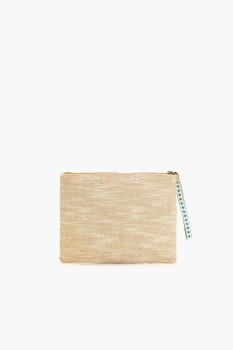 Crab Shell Embellished Wristlet