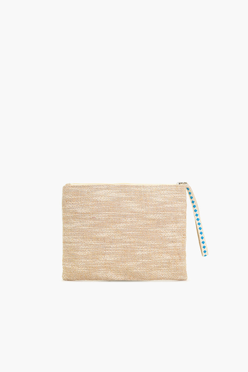 Crabby Waves Beaded Wristlet