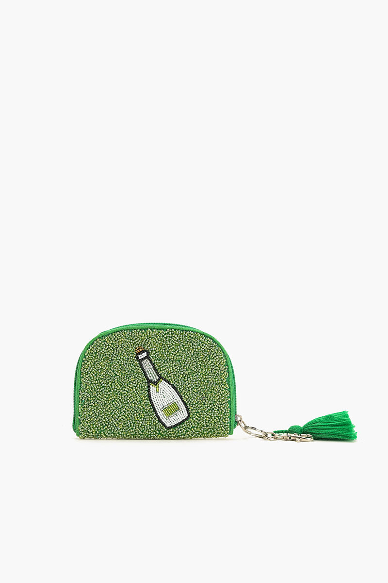 Tequila Money Beaded Pouch