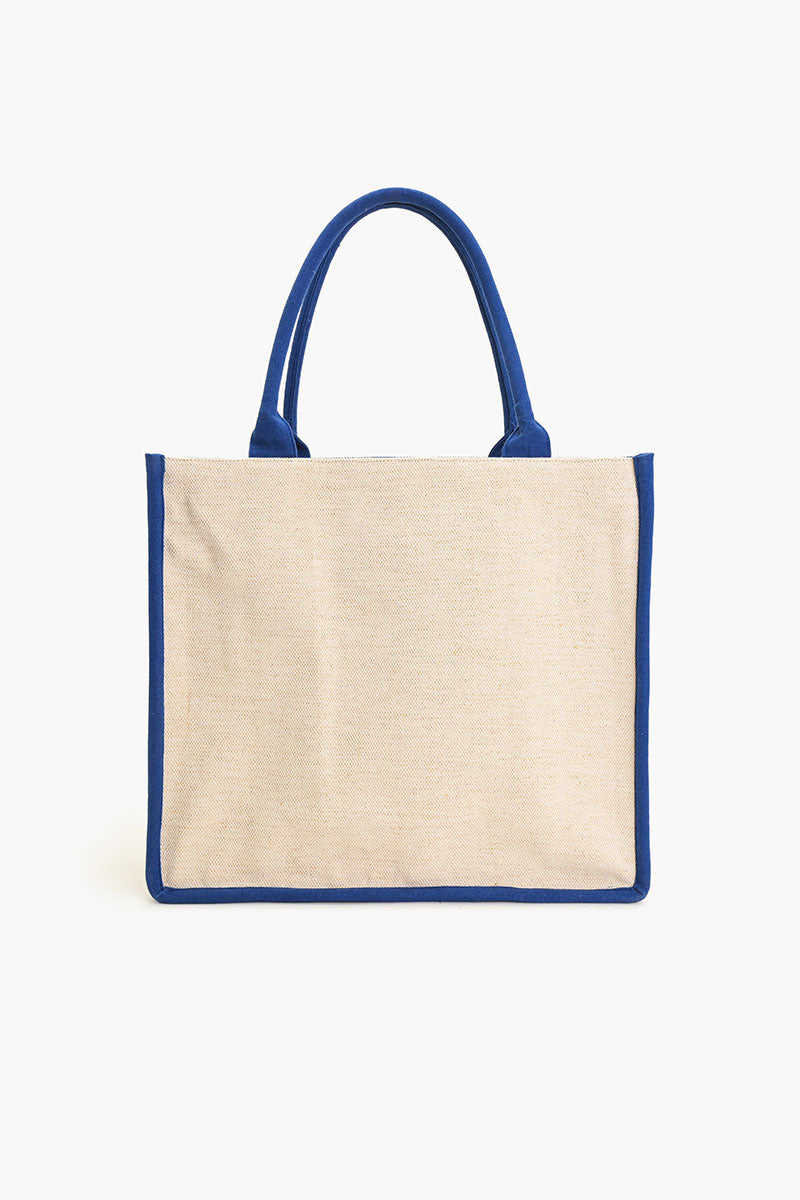 Shining Eyes Embellished Tote