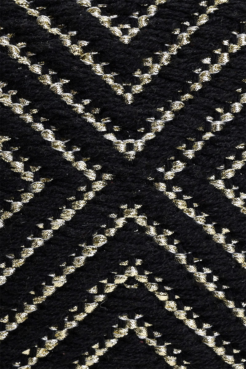 Shell Midnight Lurex Tote