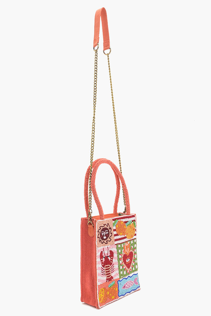 Sun & Sea Top Handle Bag