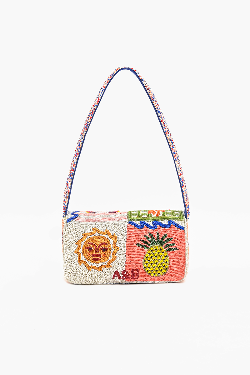 Sun & Sea Beaded Handbag