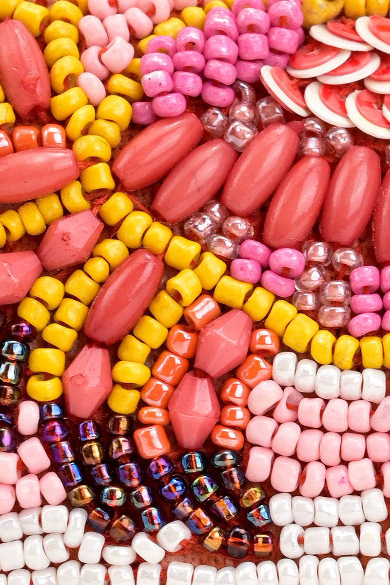 Sun & Sea Beaded Mini Bag