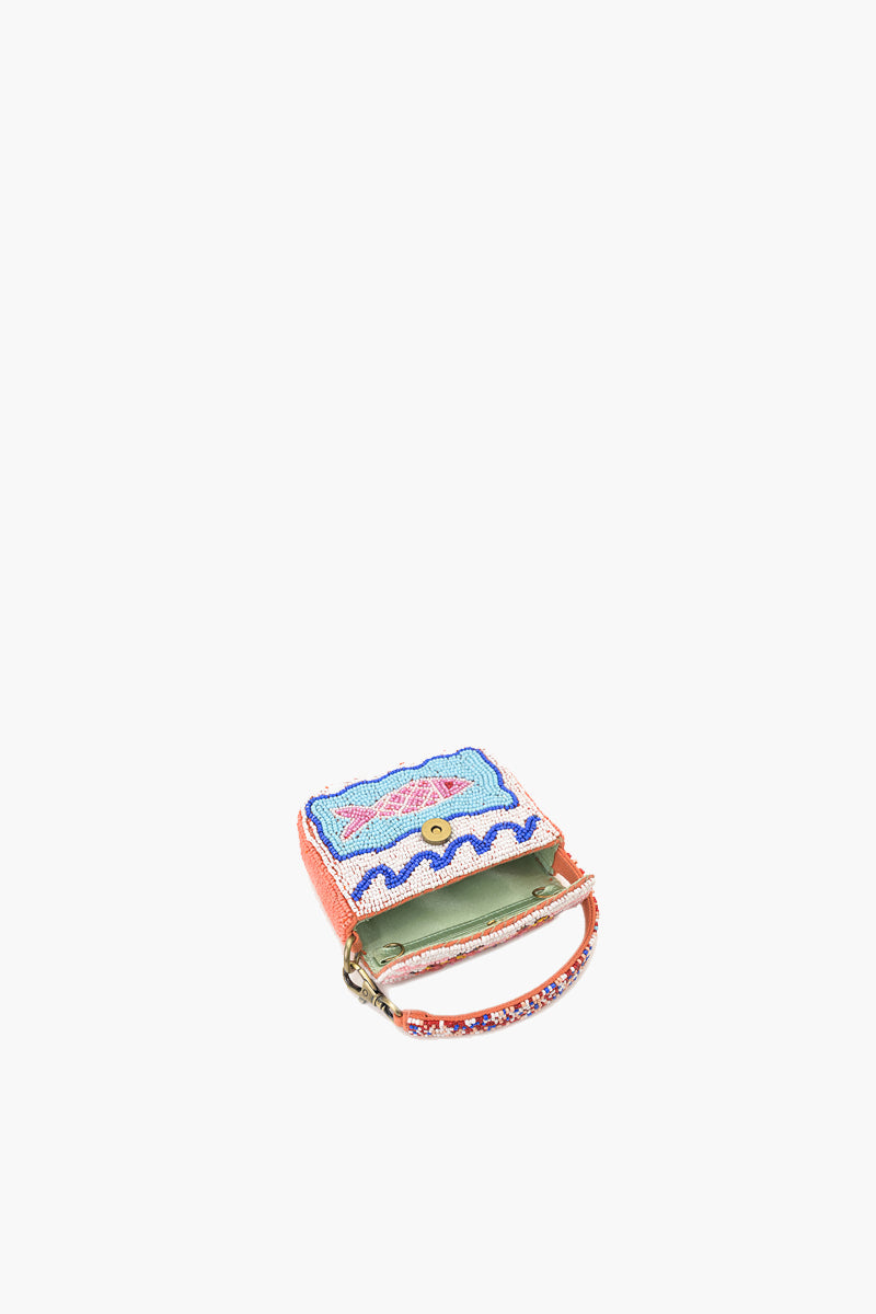 Sun & Sea Beaded Mini Bag