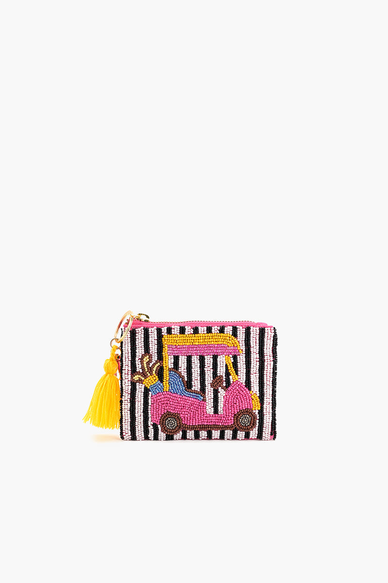 Tee'd Up & Trendy Beaded Pouch