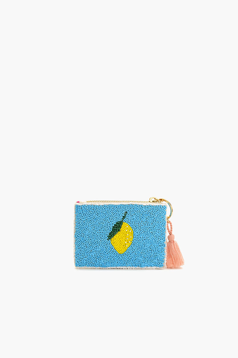 Tropical Treats Beaded Coin Pouch