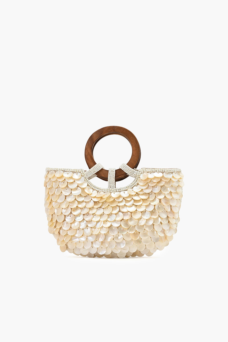 Mermaid Scale Top Handle Bag | view 1