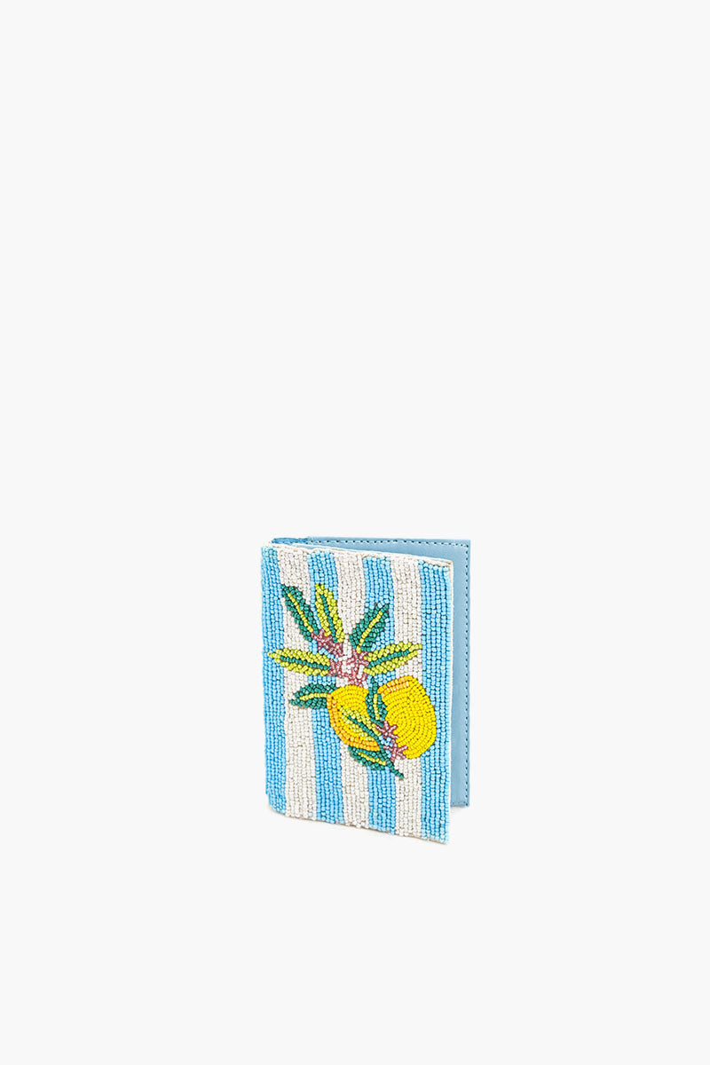 Limoncello Stripe Passport Cover