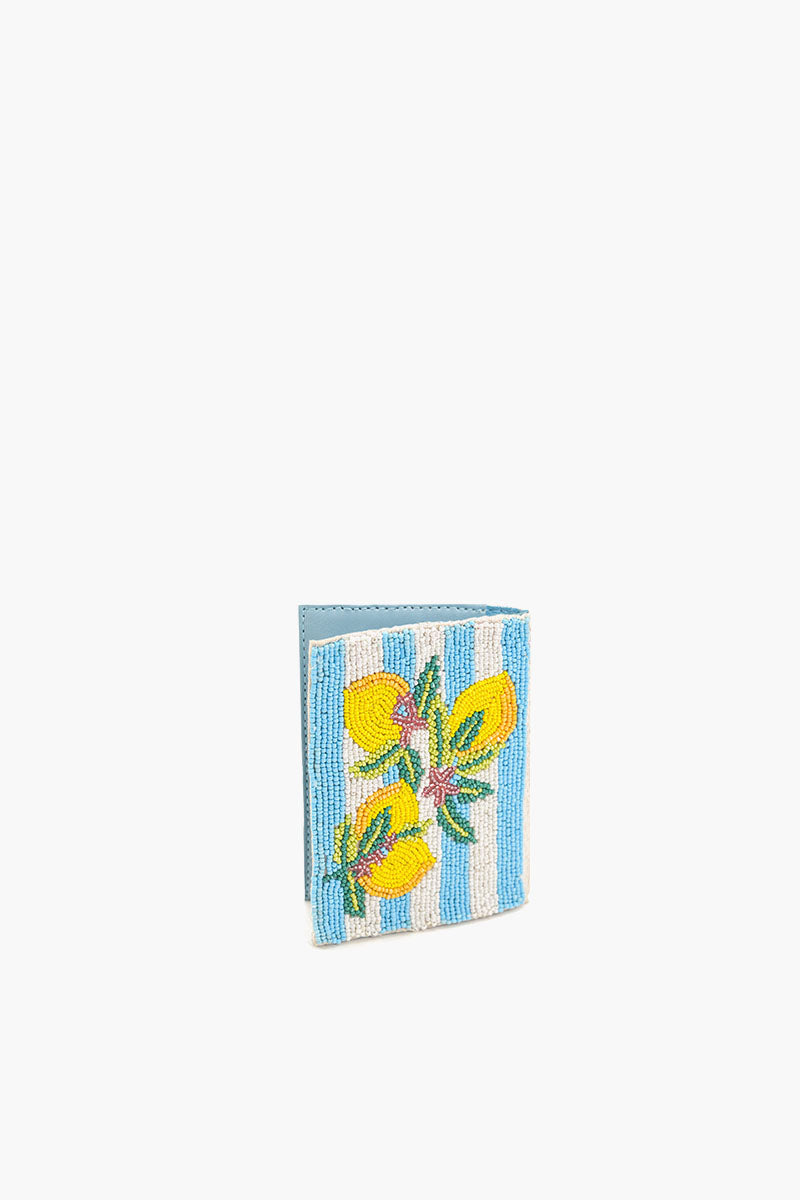 Limoncello Stripe Passport Cover