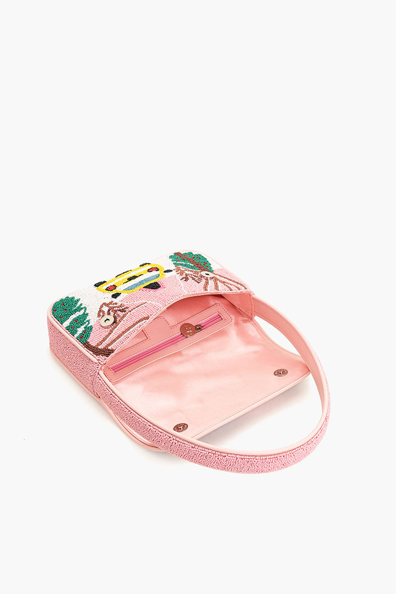 New York Dreams Beaded Shoulder Bag