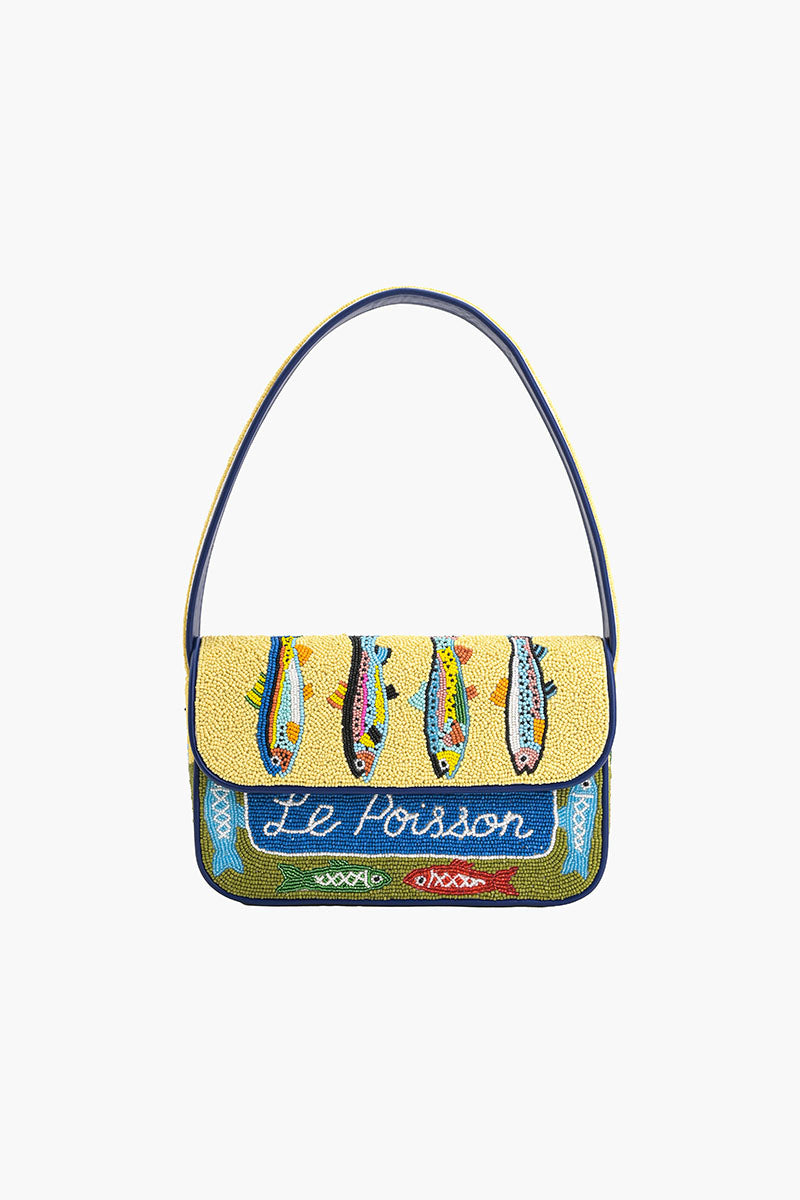【完売品】Ameri vintage L BALL BEADS BAG Emerald Eden Beaded Shoulder Bag | America & Beyond
