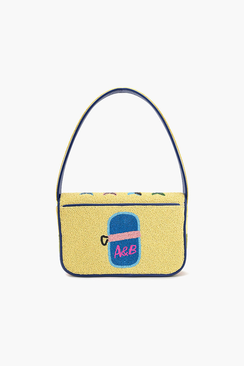 Fish Tales Beaded Shoulder Bag