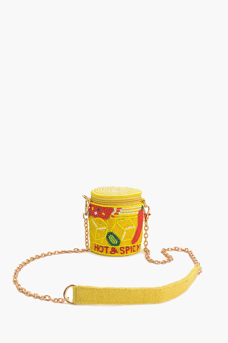 Chili Vibes Mini Beaded Bag | America & Beyond