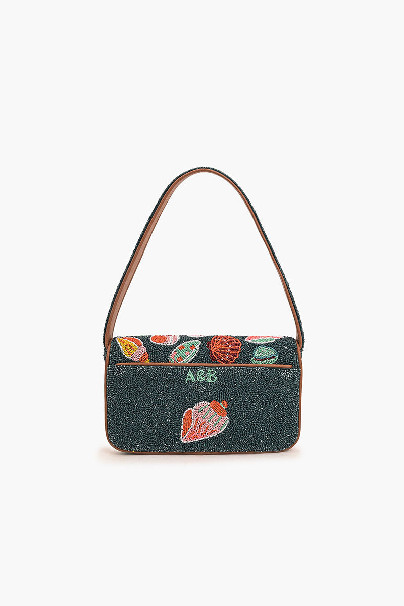 Sea Shell Beaded Shoulder Bag