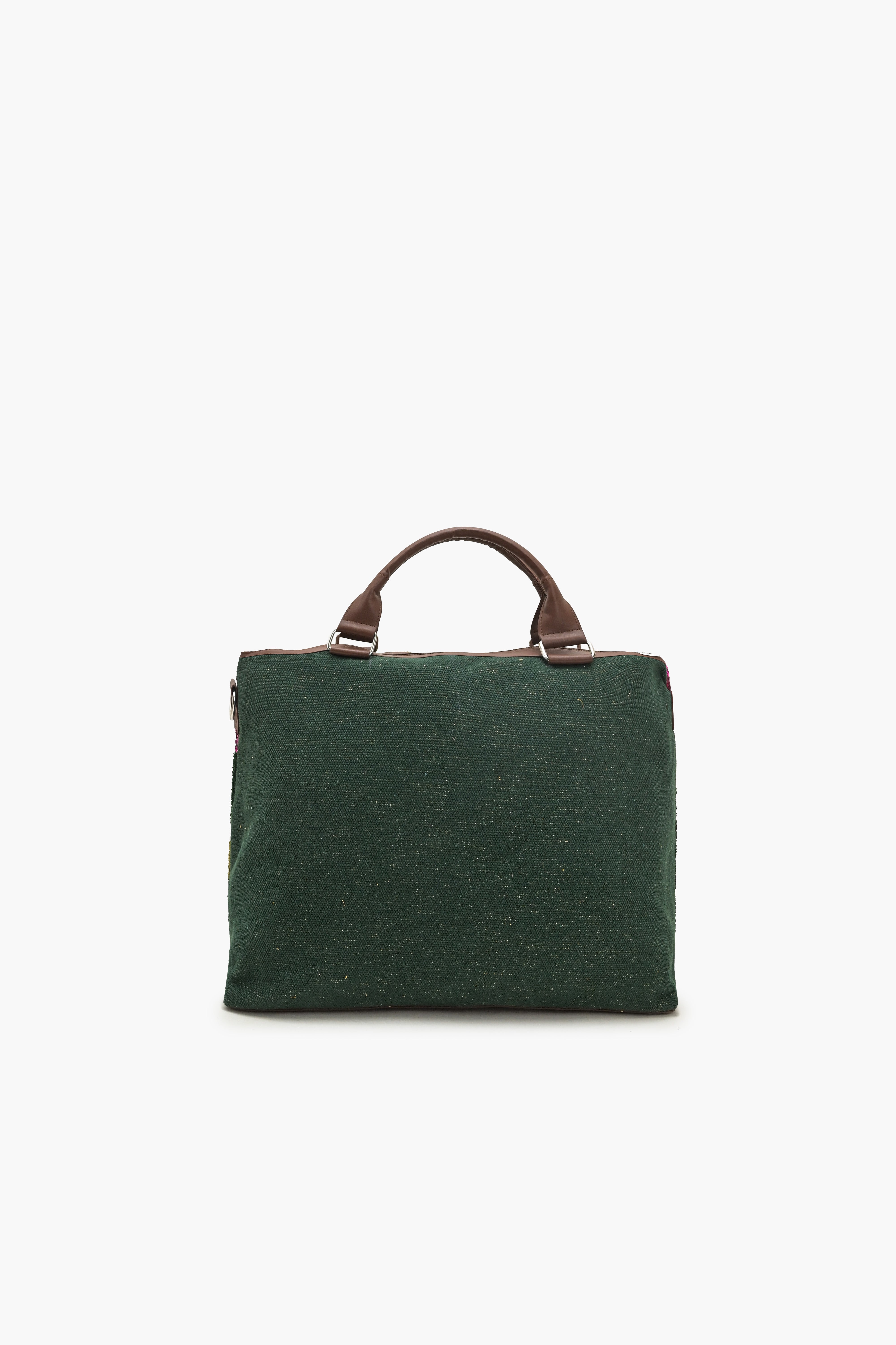 Camo Embellished Weekender Tote